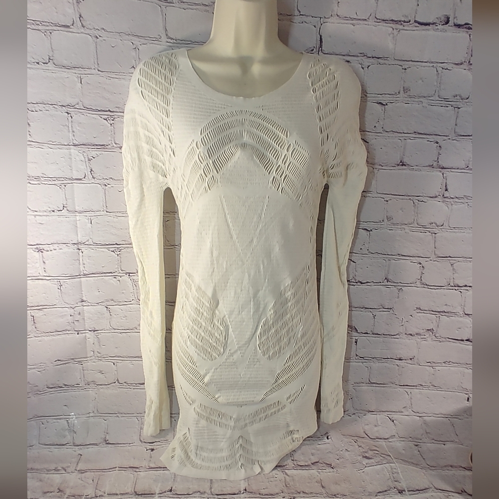 Wolford Laser Bodycon White Dress Medium NWT Clubbing Evening Sexy